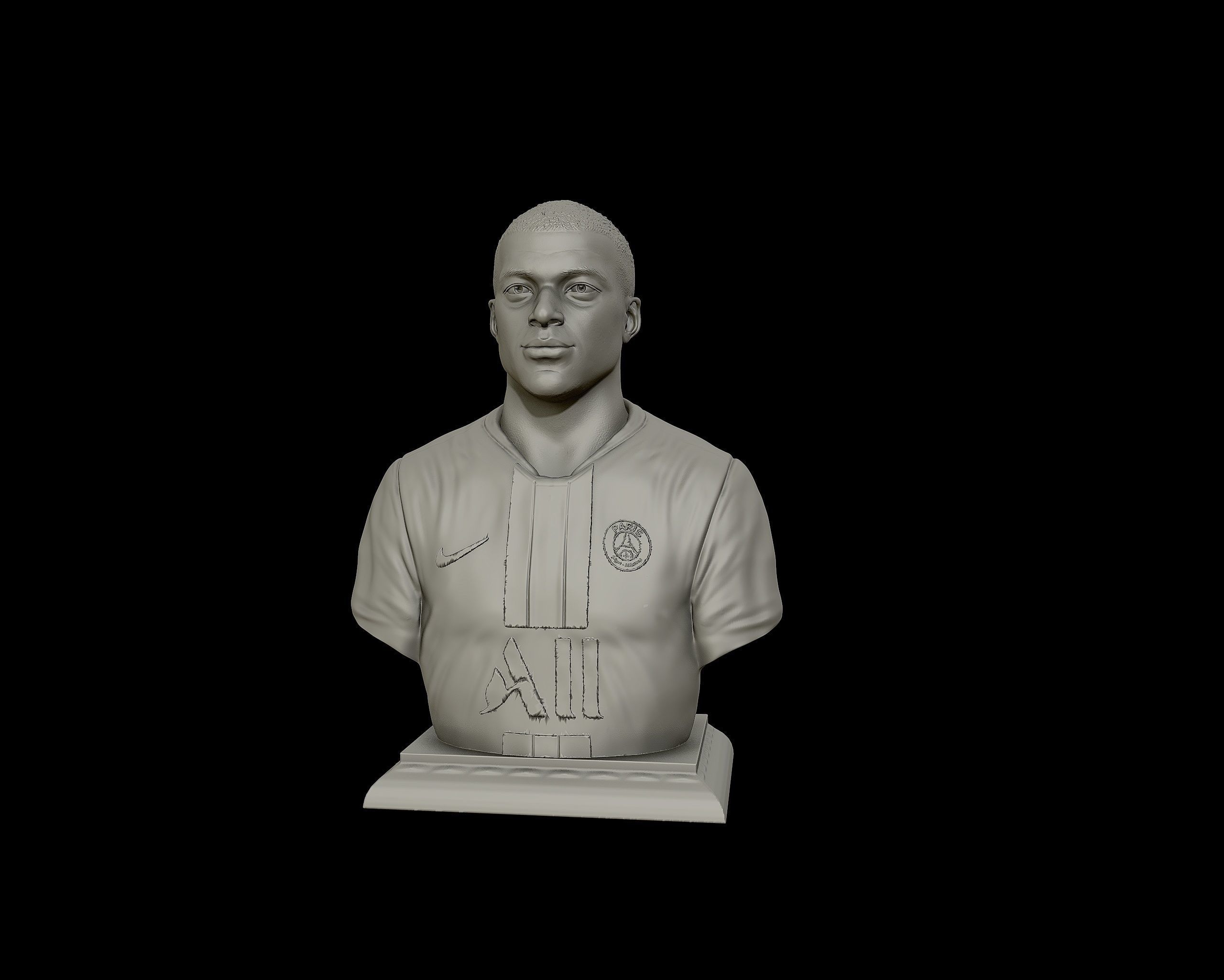 Kylian Mbappe PSG Kit 3D print model_21