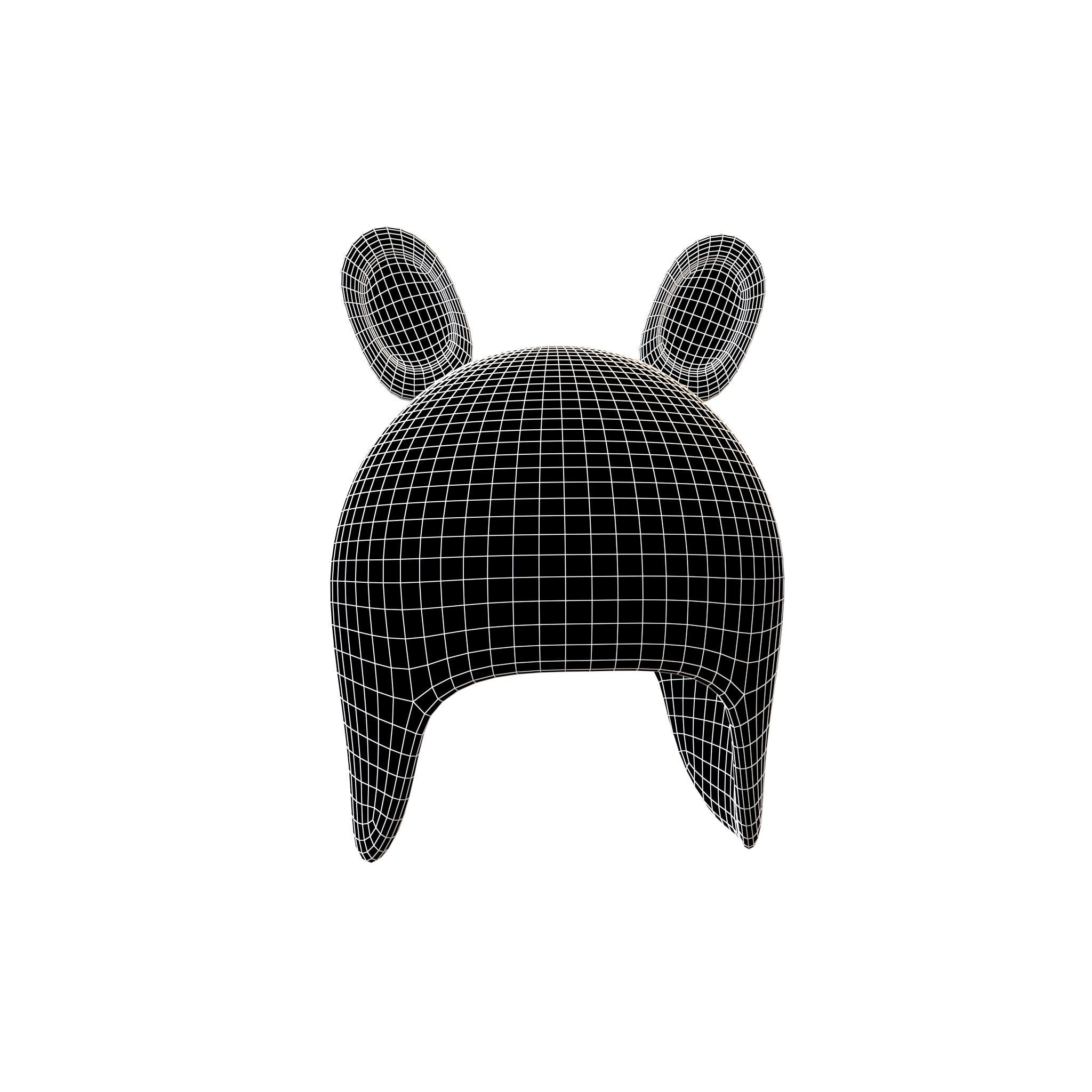 Baby Hat v1 005 Low-poly 3D model_4