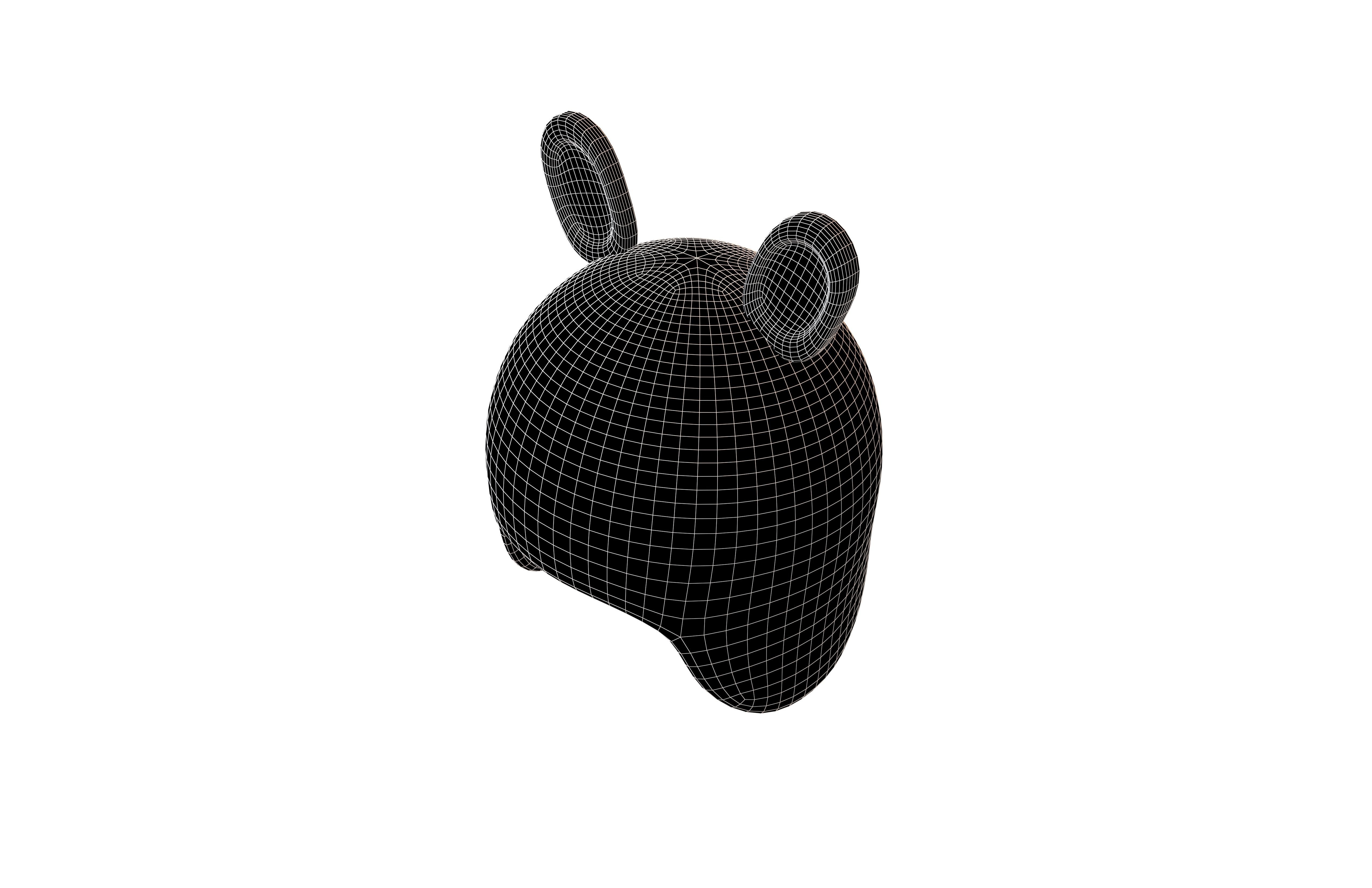 Baby Hat v1 005 Low-poly 3D model_5