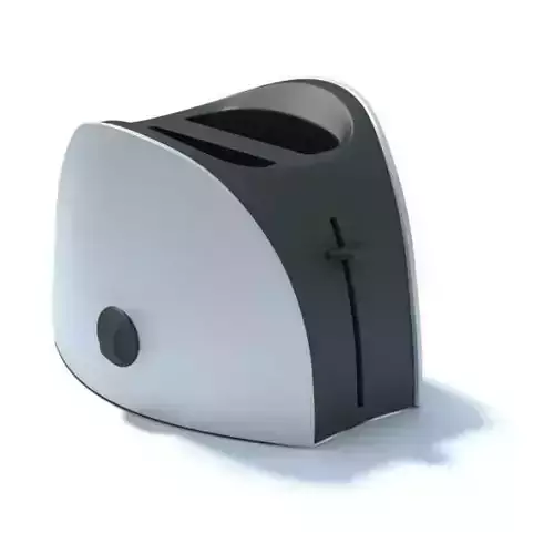 Silver Two Slice Toaster