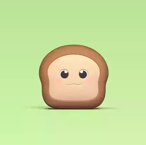 Loaf Bread 3D print model