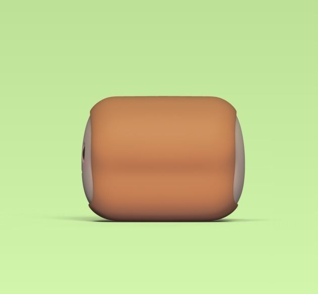 Loaf Bread 3D print model_2