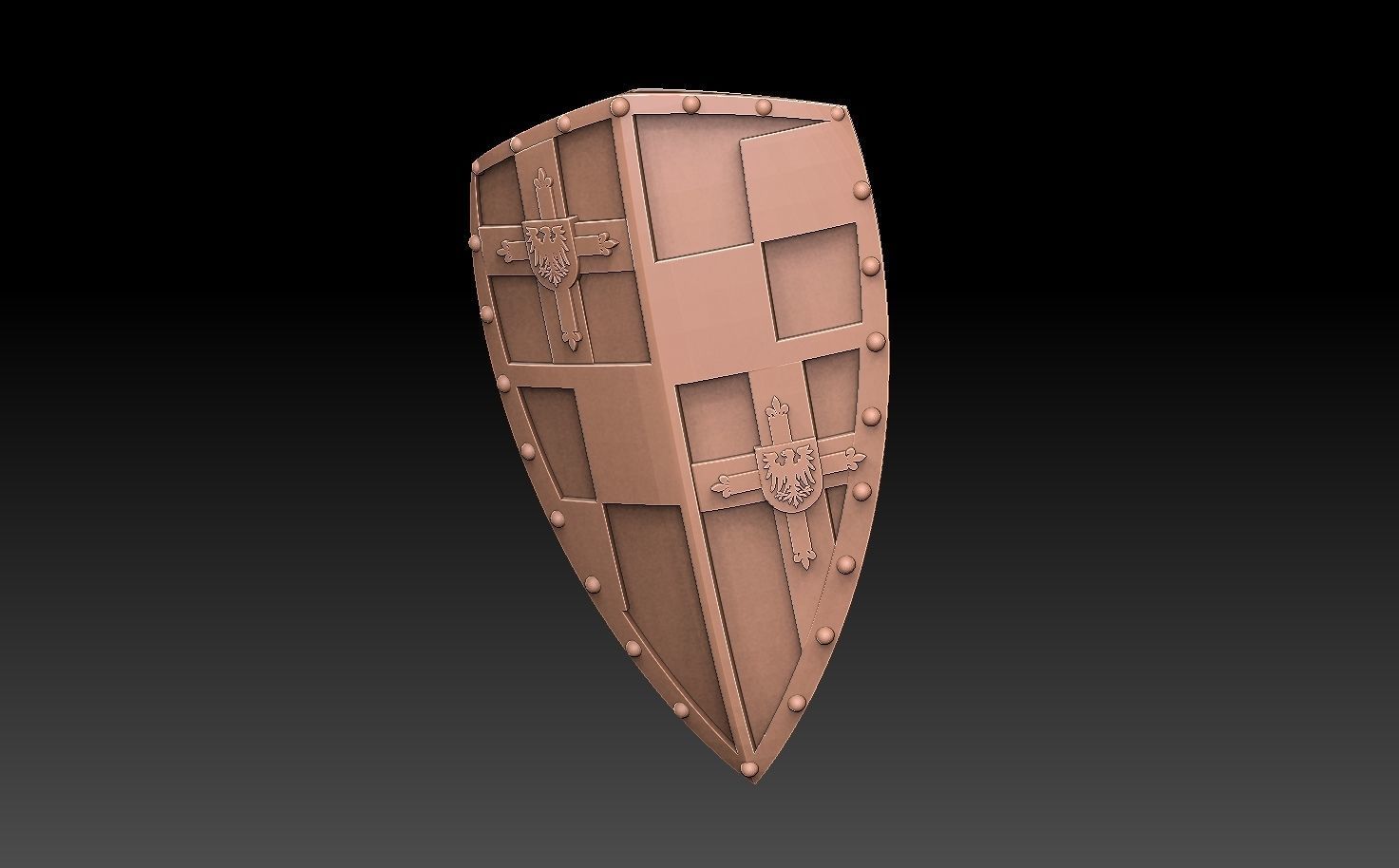 Shield Pack Balticum 3D print model_14