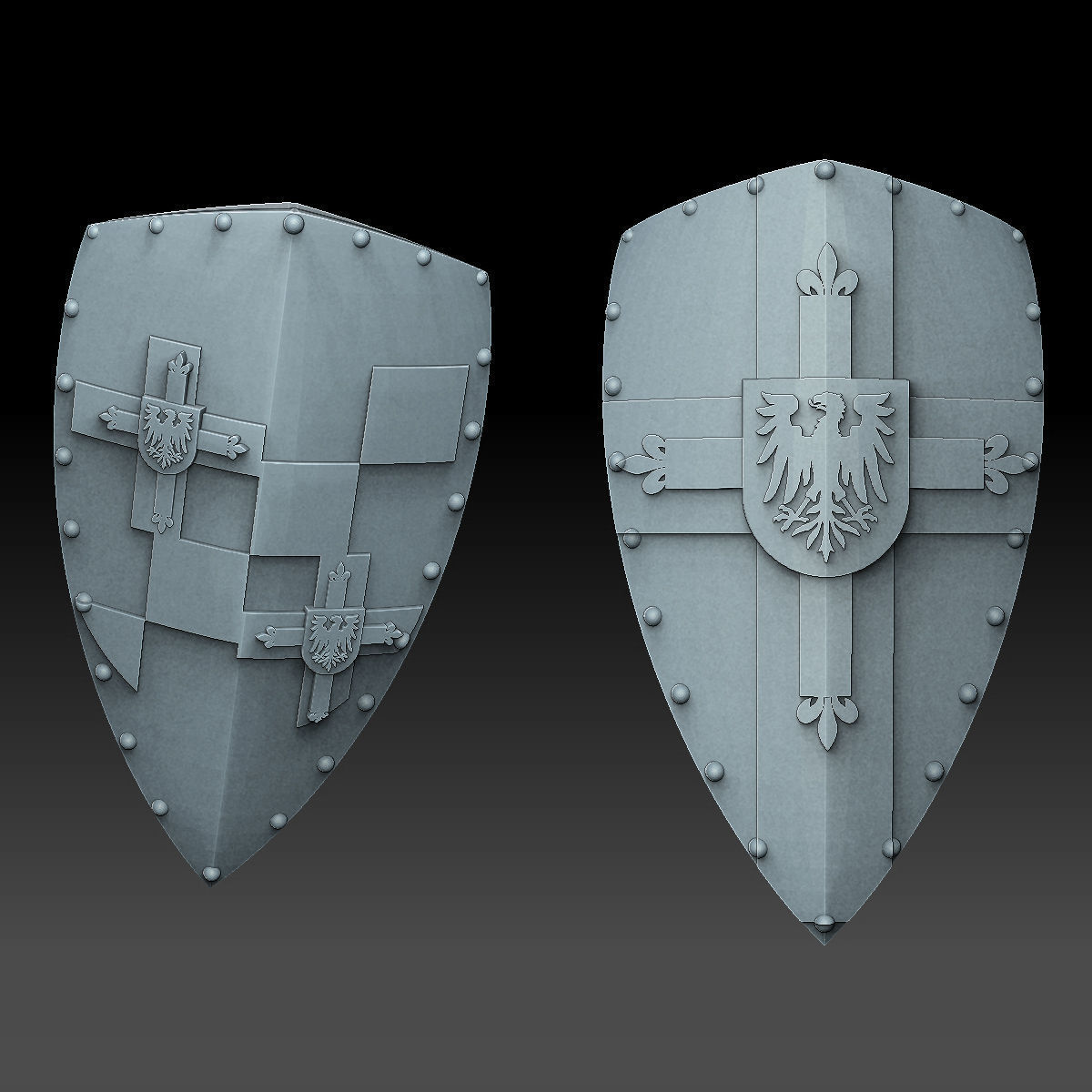 Shield Pack Balticum 3D print model_5