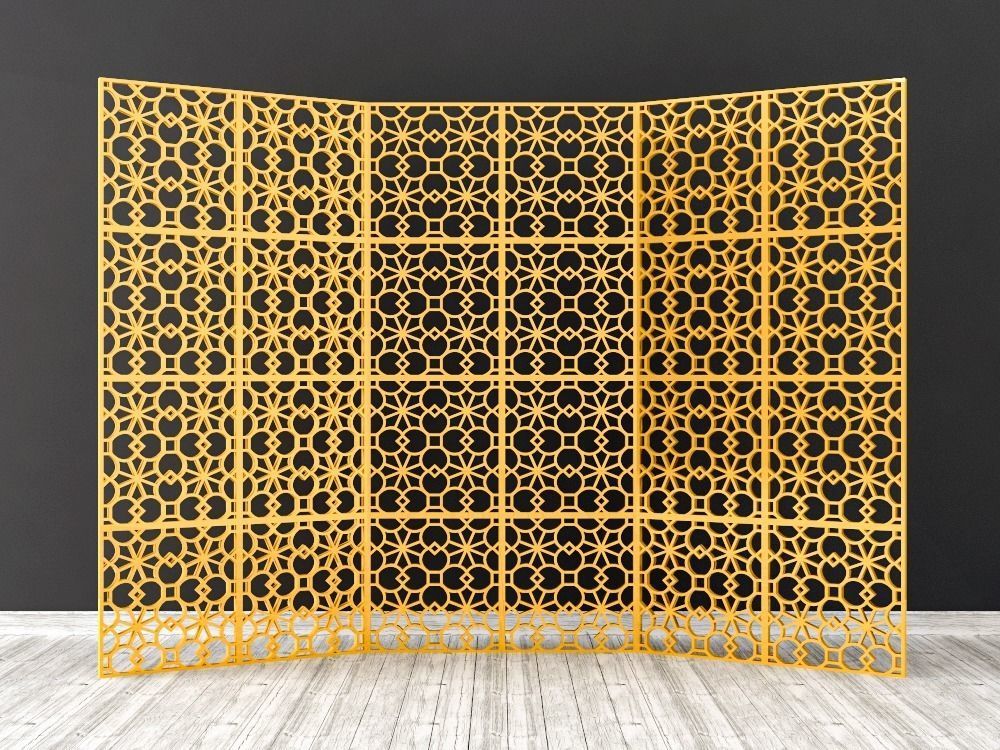 Decorative Panel 11 3D model_4