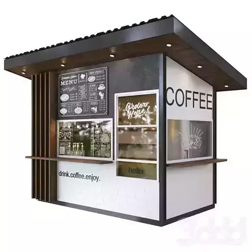 Coffee model shop design