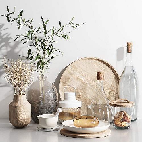 kitchen accessories022 3D model
