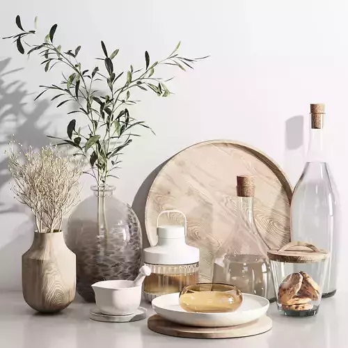 kitchen accessories022 3D model