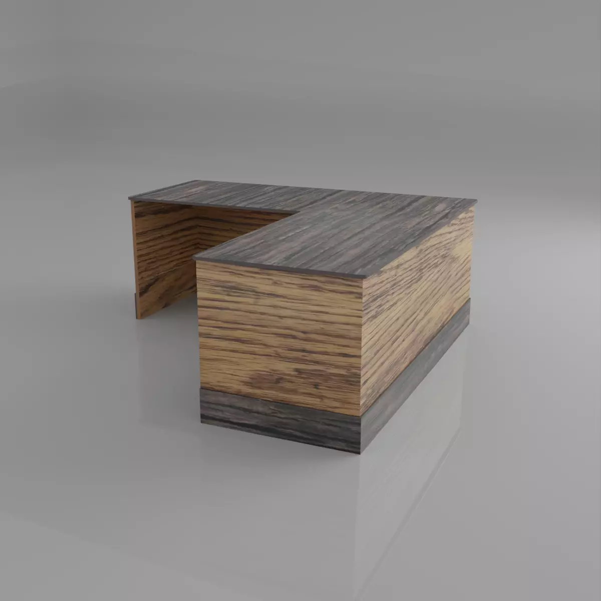 Modern classical Table Free low-poly 3D model_0