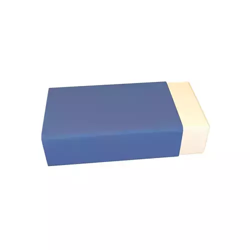 Eraser v1 001 Low-poly 3D model