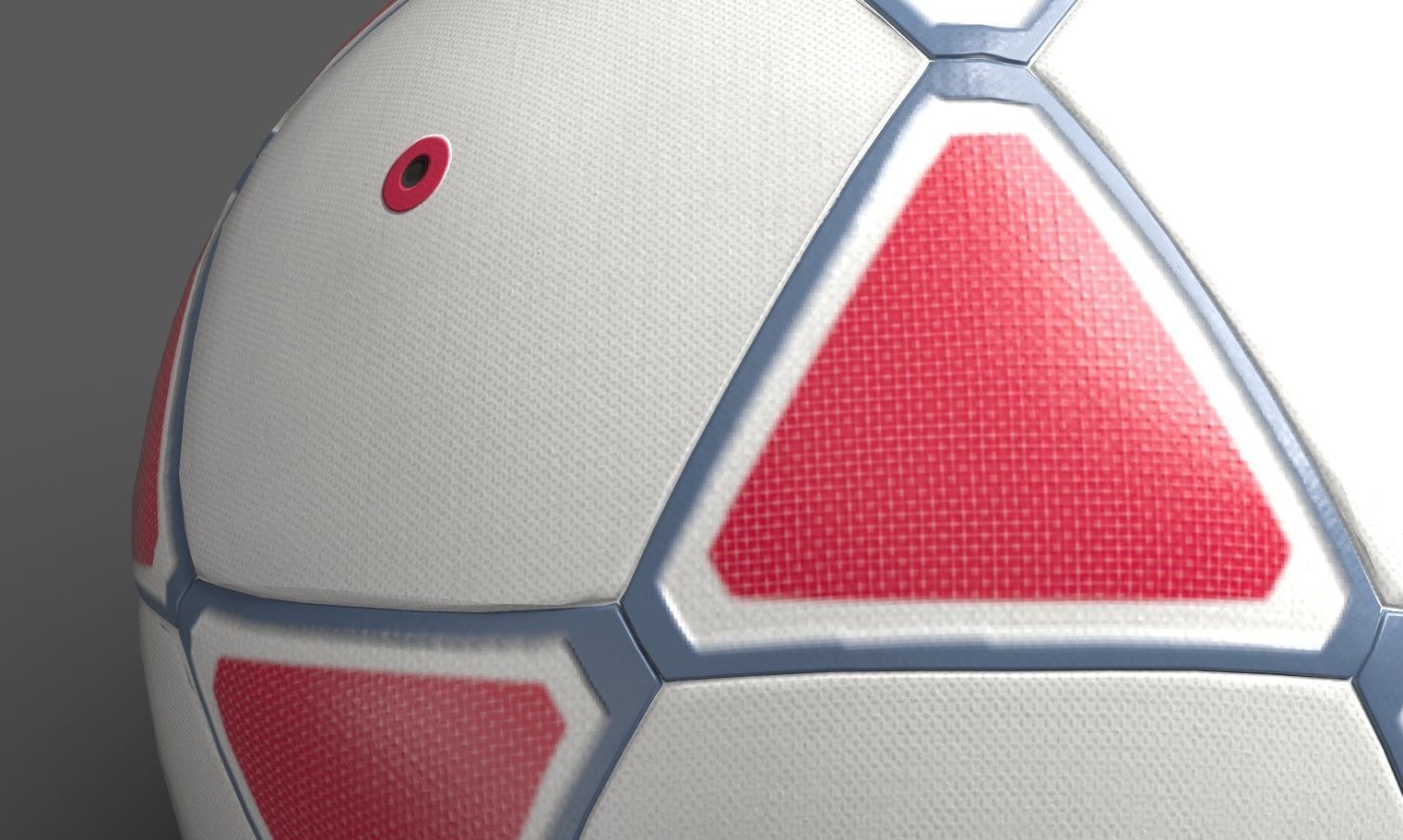 Star Shape Soccer Ball 3D model_3