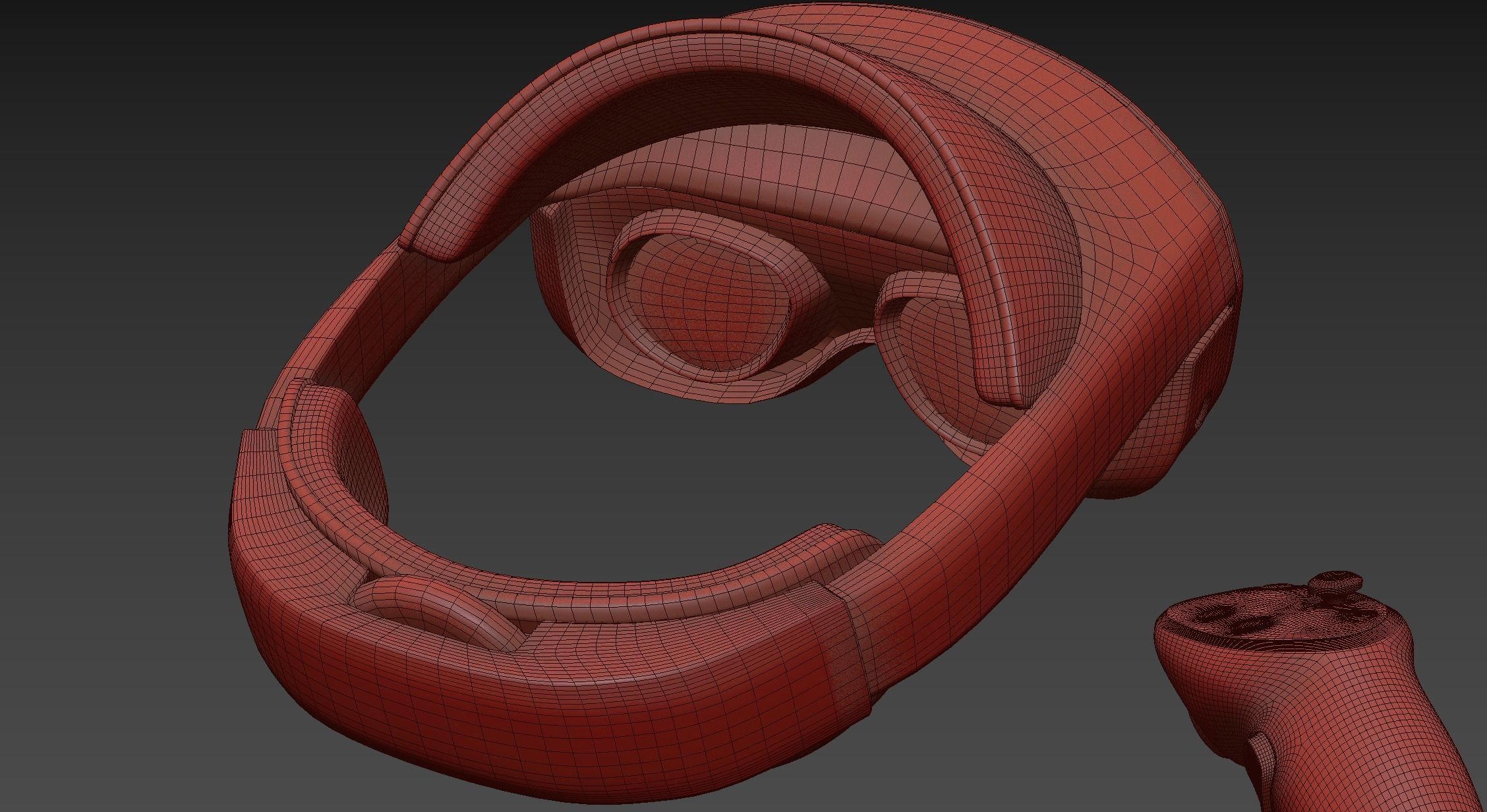 Project Cambria VR Headset 3D model_9