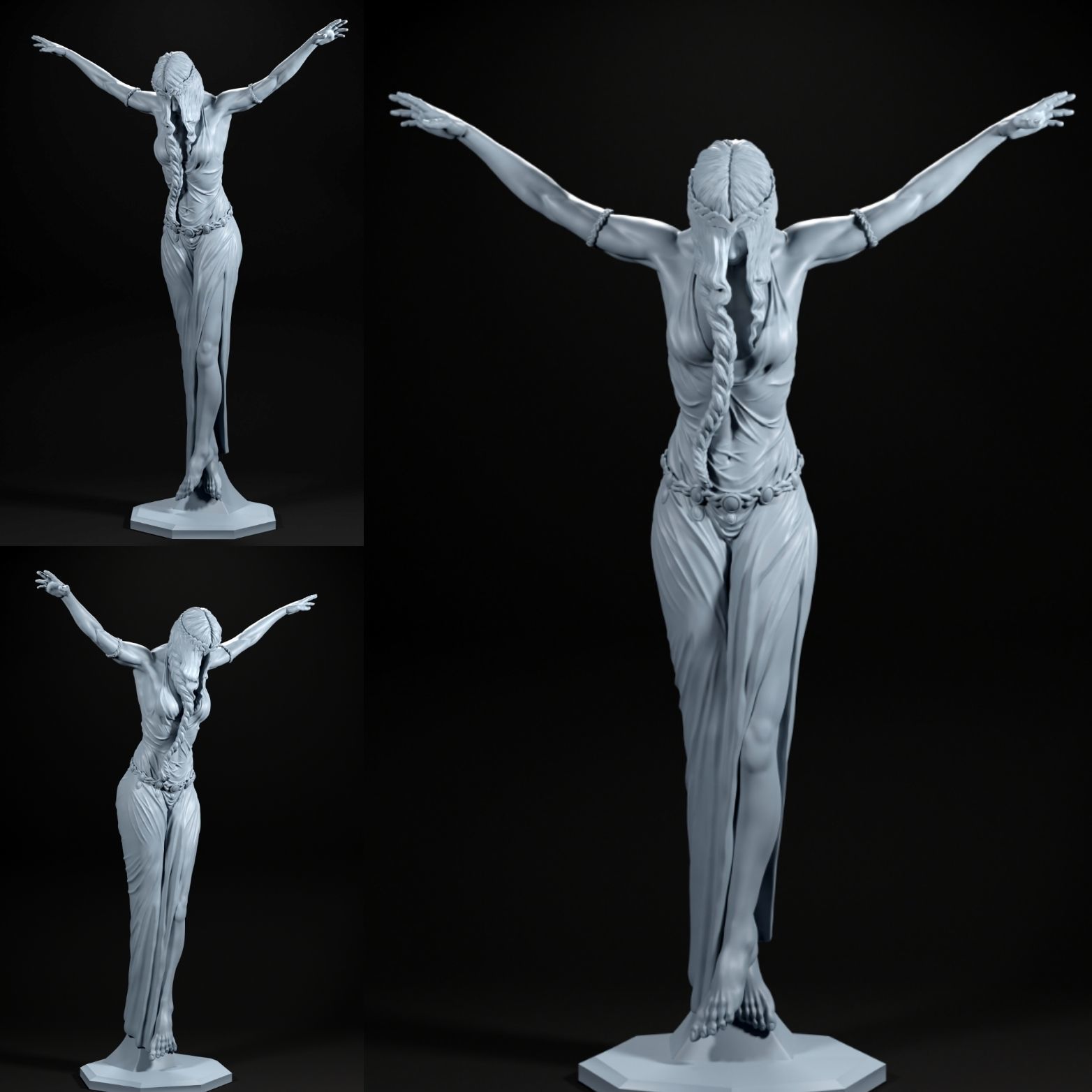 Marika  from Elden Ring  3D print model_9
