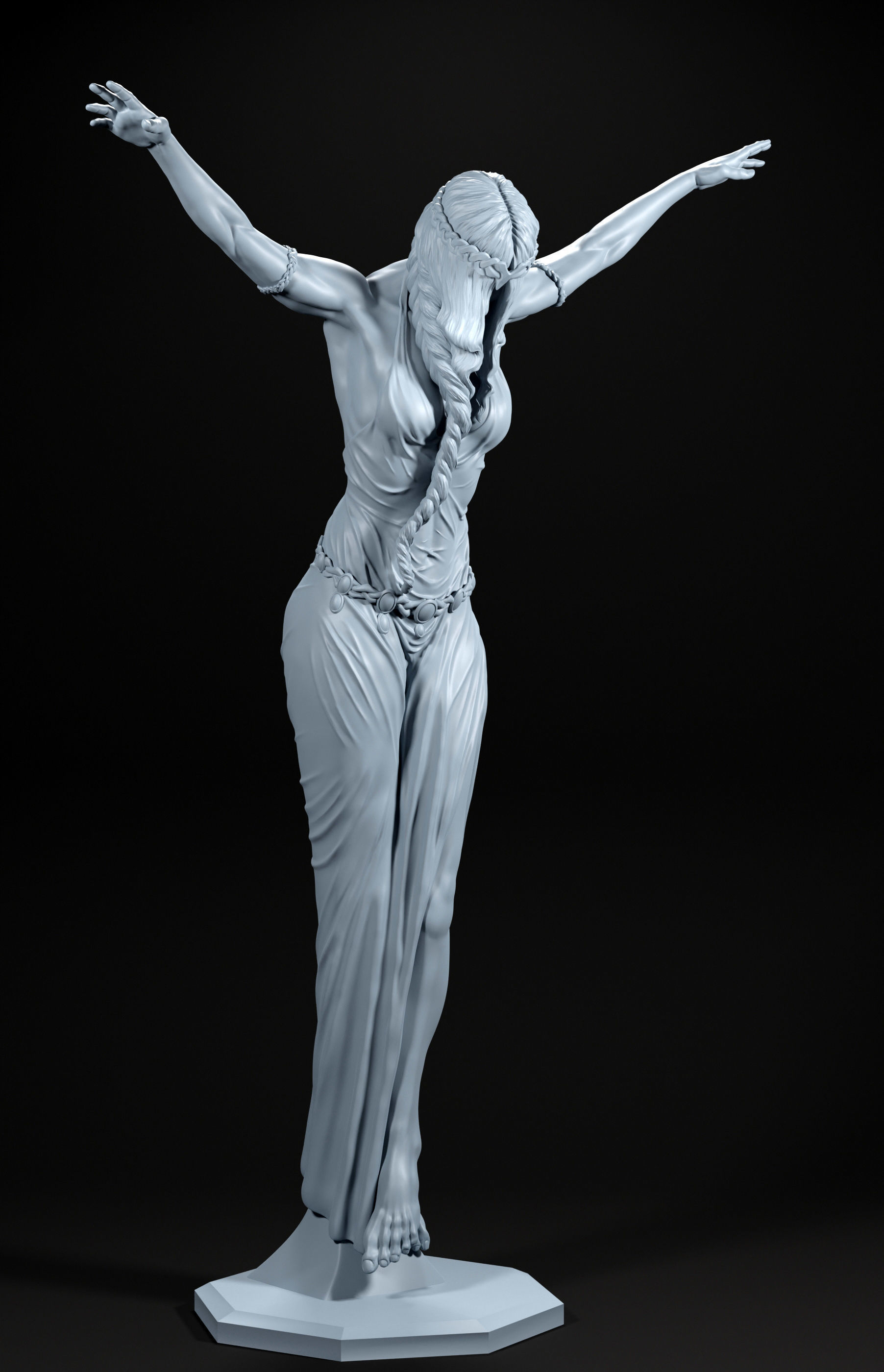 Marika  from Elden Ring  3D print model_7