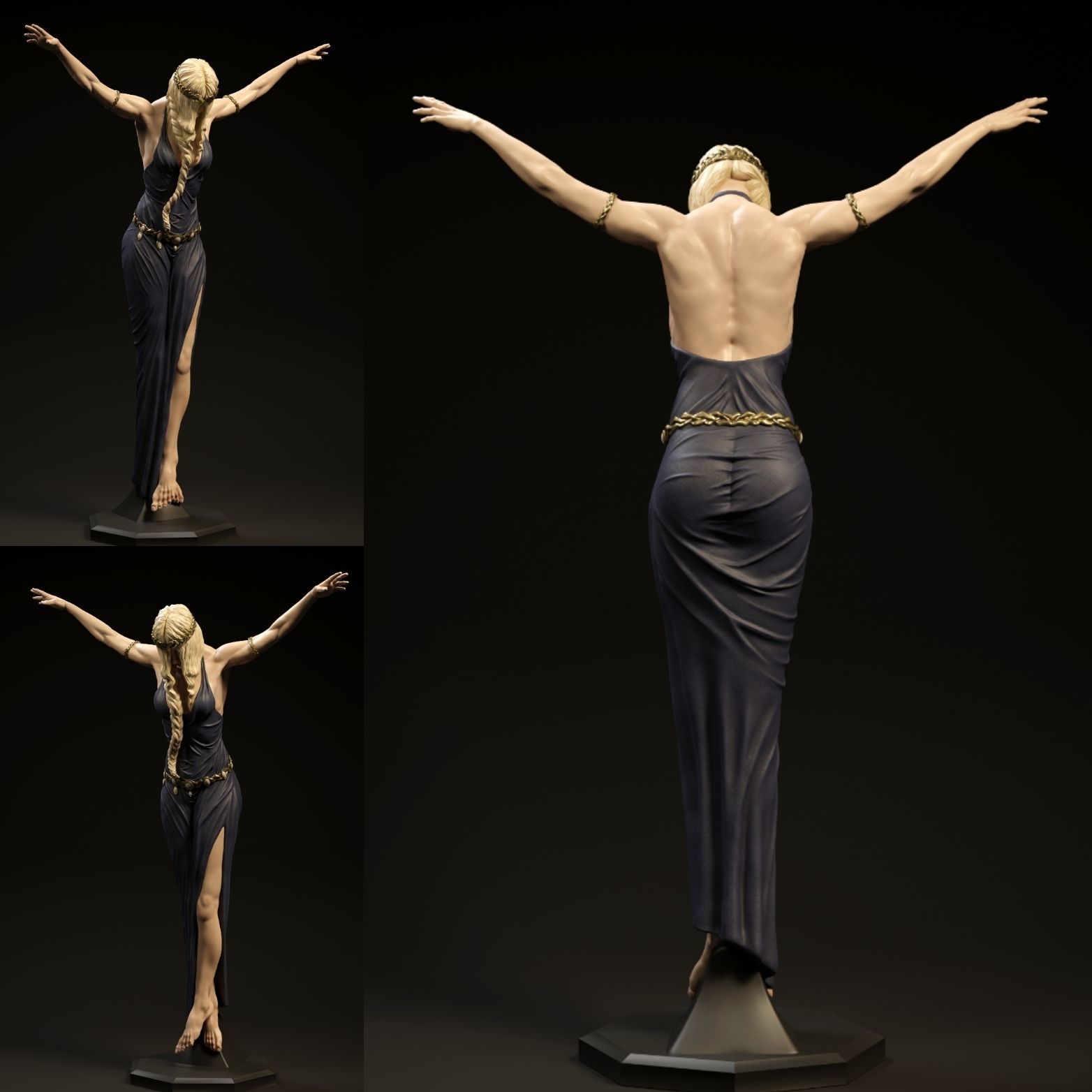 Marika  from Elden Ring  3D print model_5