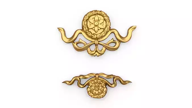 Classic decor ornament 187