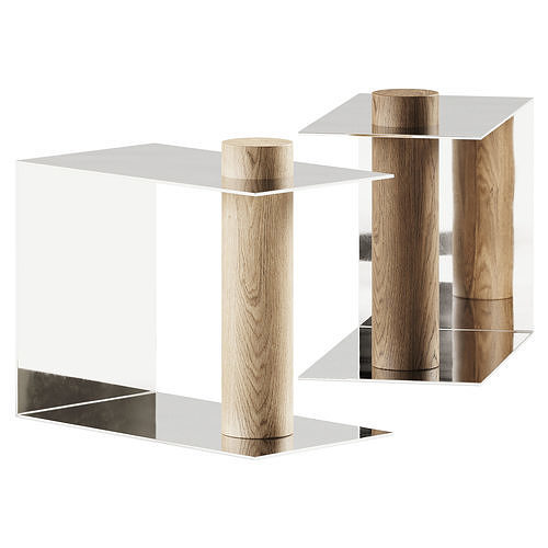 Estudio Persona Puru Side Table 3D model