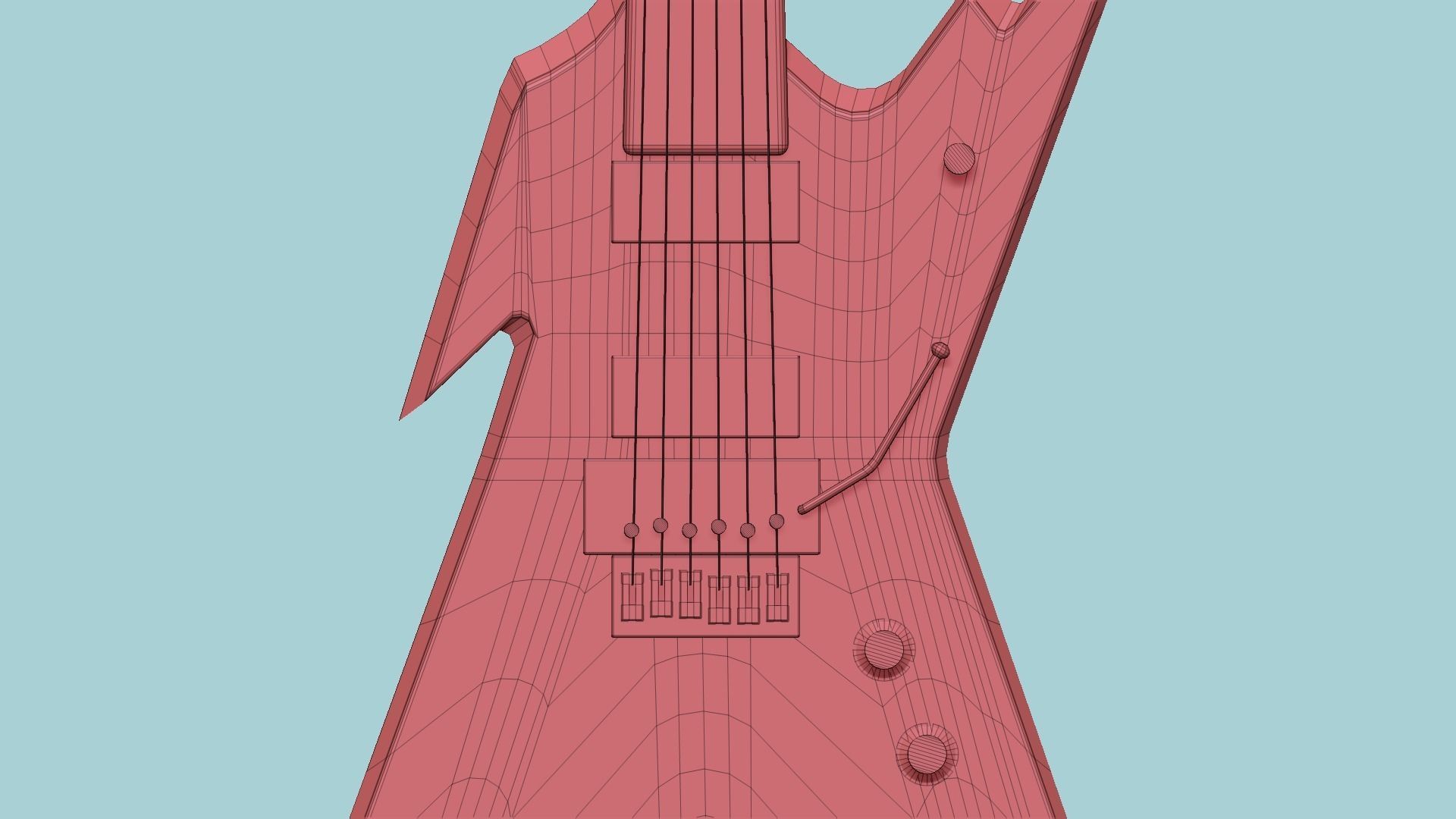 10 Electric Guitars B Collection - Music Instrument Design _21