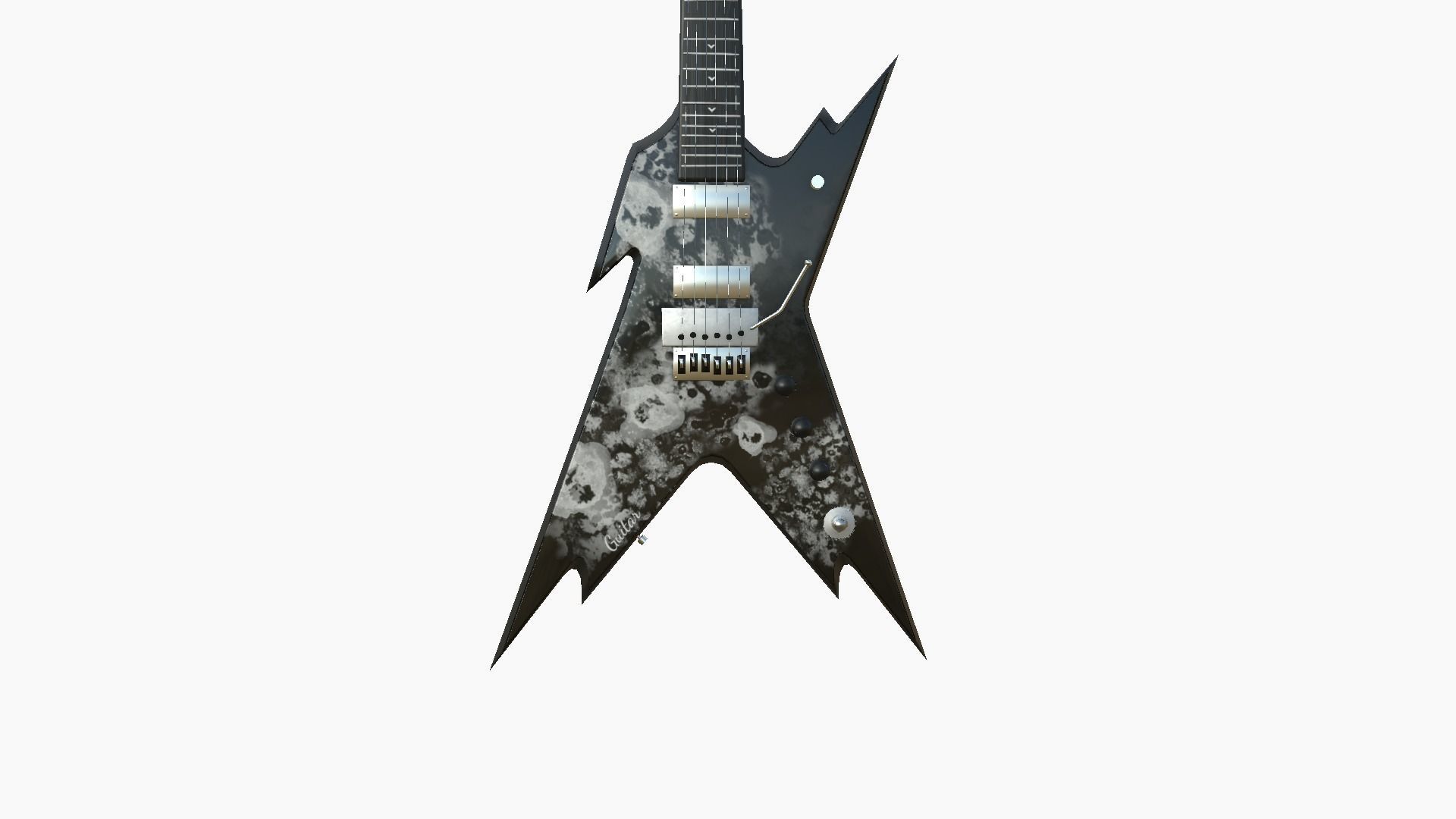 10 Electric Guitars B Collection - Music Instrument Design _47