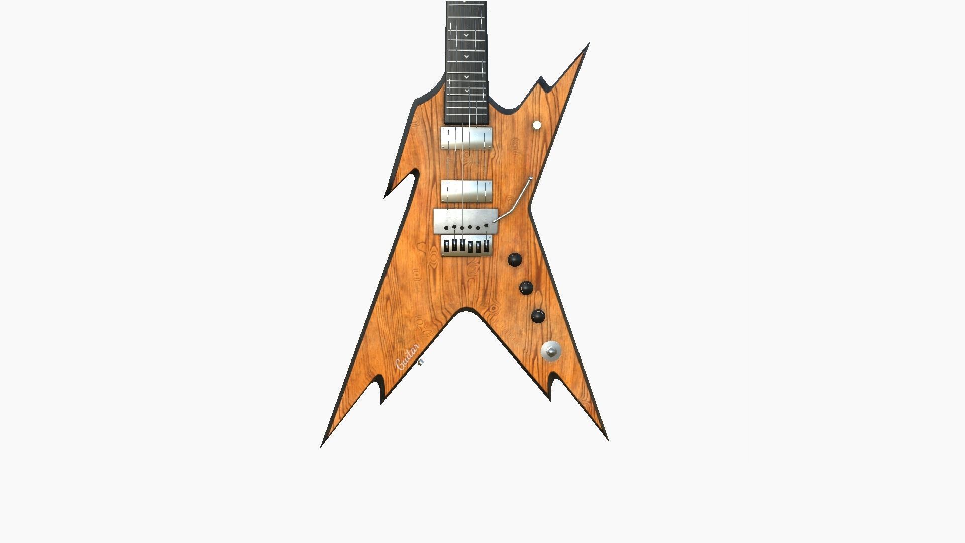 10 Electric Guitars B Collection - Music Instrument Design _61