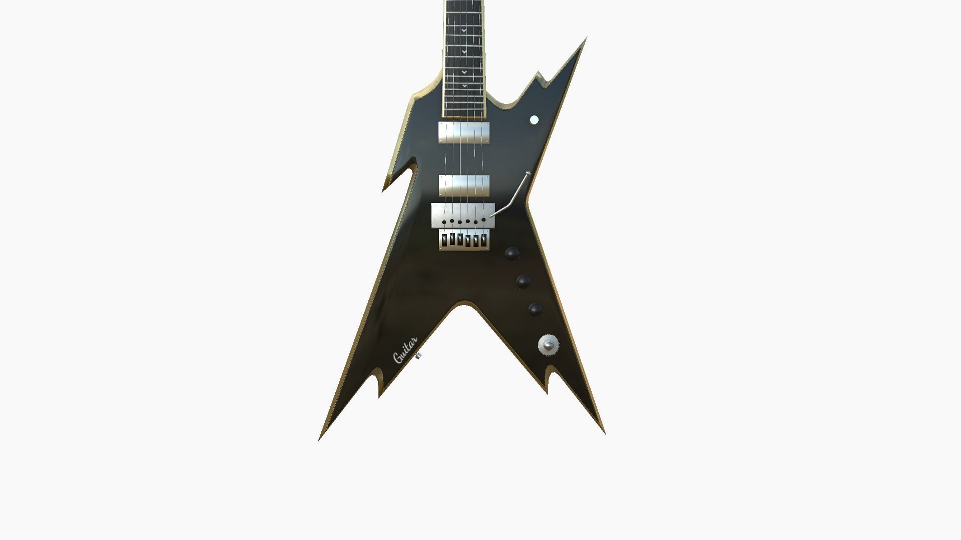 10 Electric Guitars B Collection - Music Instrument Design _48