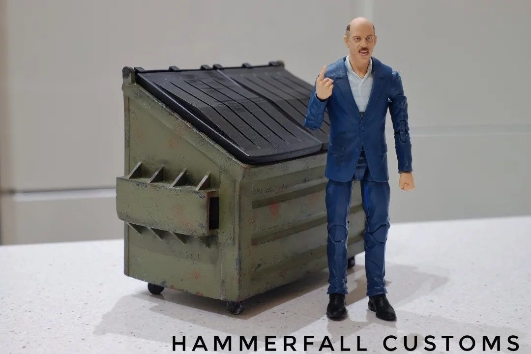 Trash Container one twelfth scale 3D print model_1