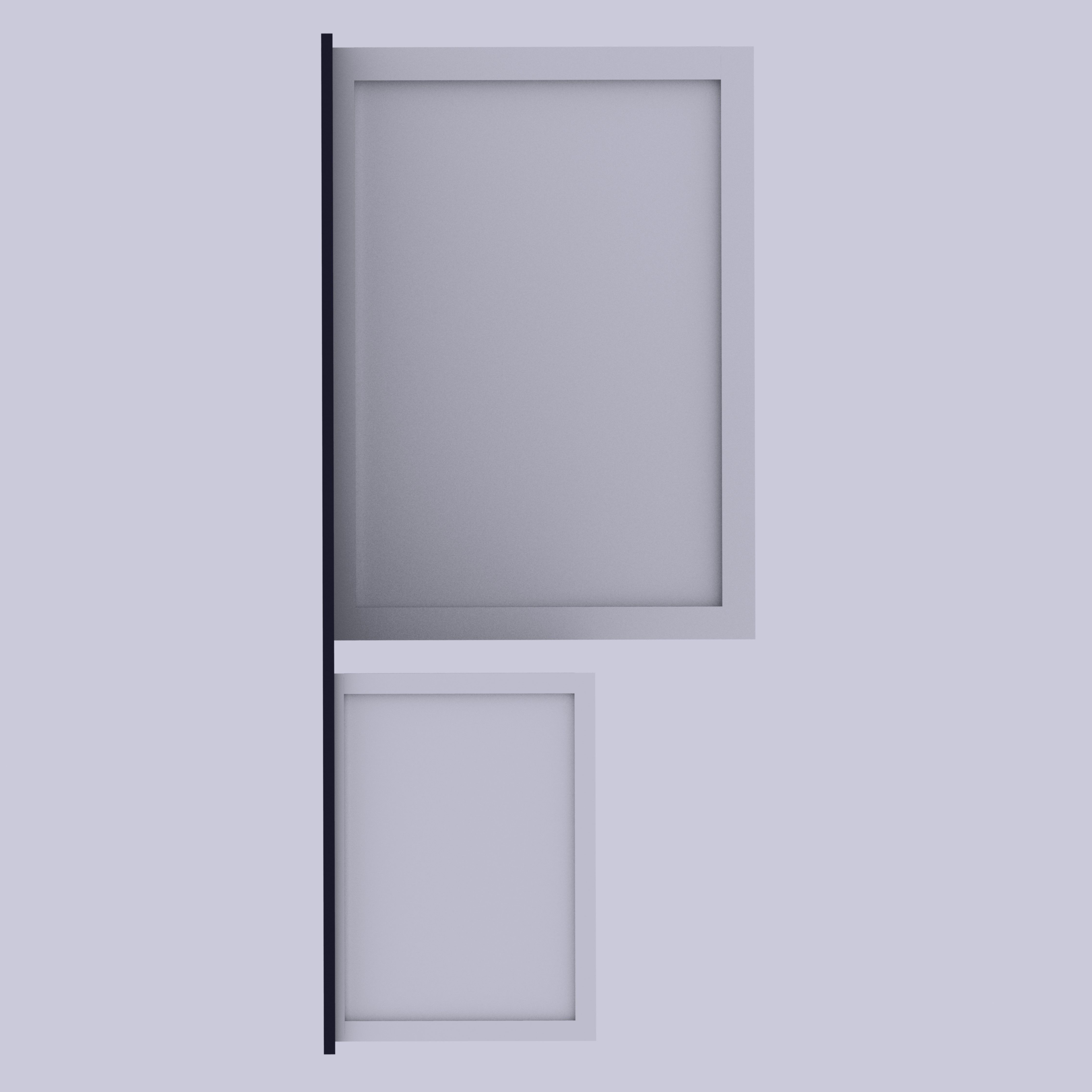 Boxes Golden Section 3D model_12