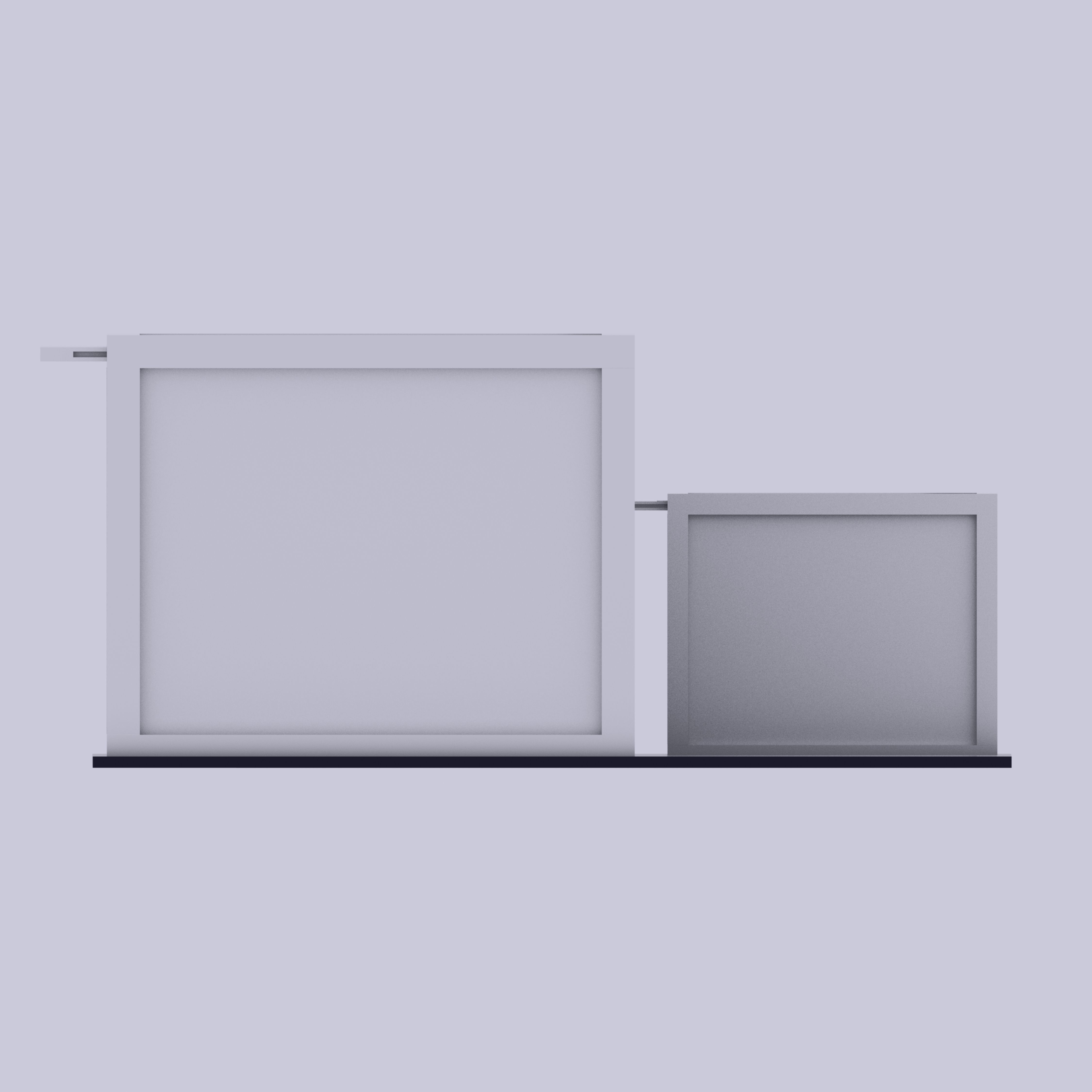 Boxes Golden Section 3D model_11