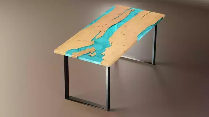 River Table - Resin Epoxy Table