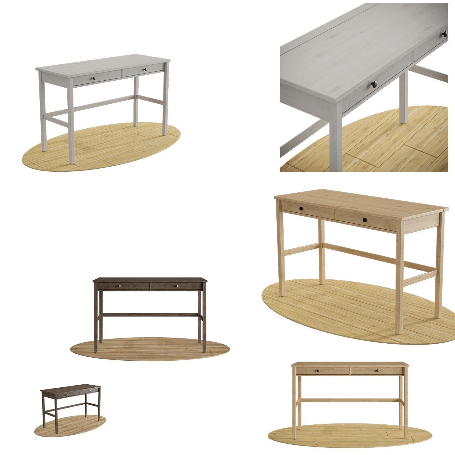 IKEA HEMNES 3D model_2