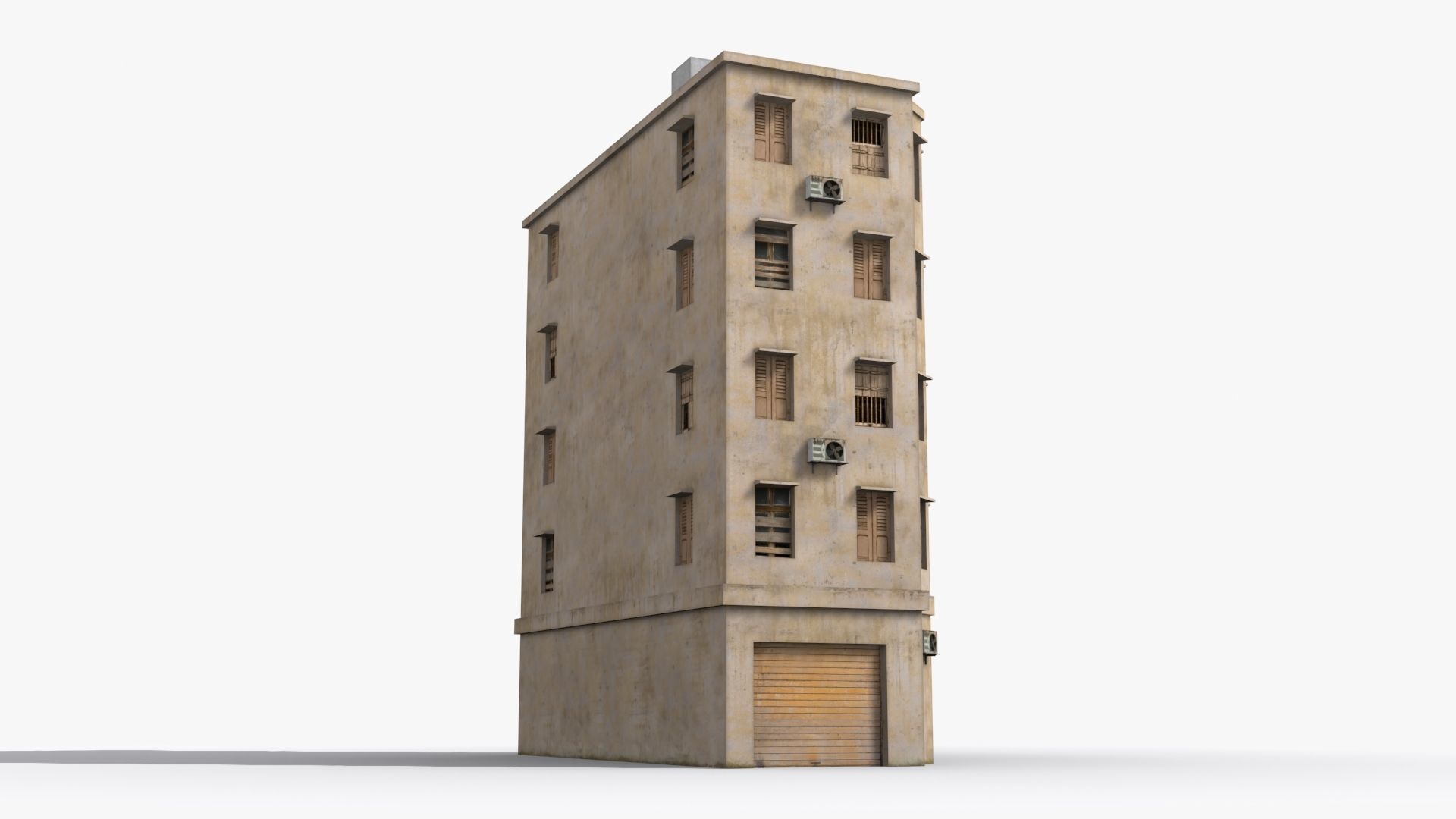 Arab Middle East Building x29 Low-poly 3D model_3