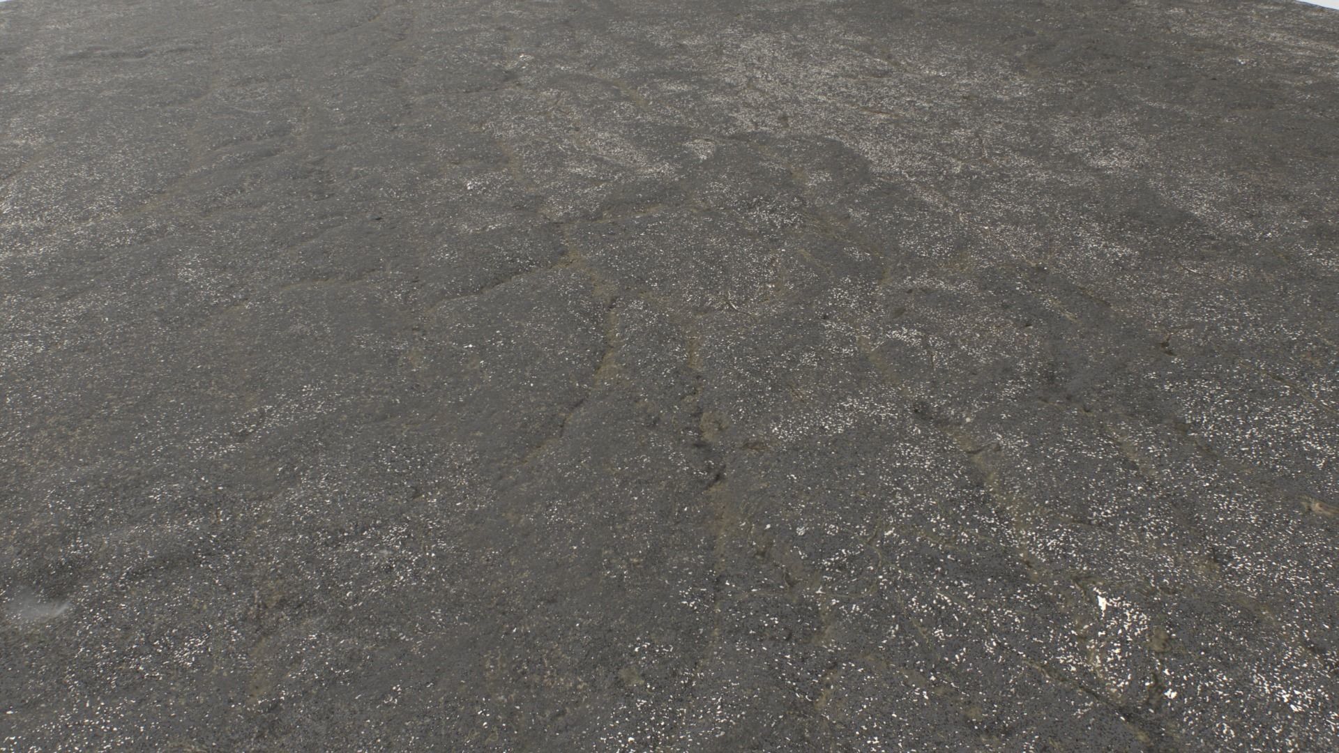 Old Road Textures Pack 6 3D model_2