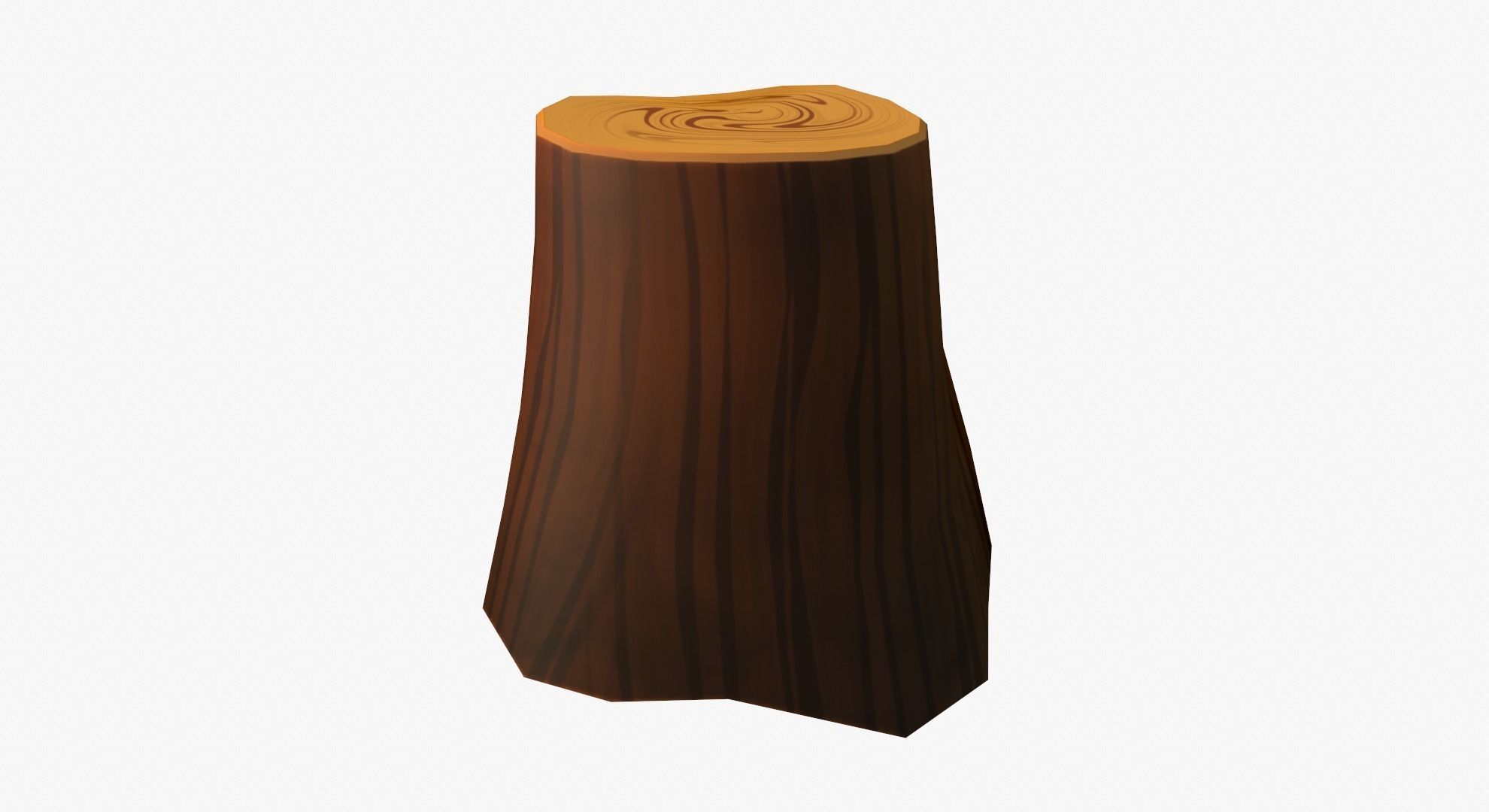 Cartoon Bole Low-poly 3D model_4