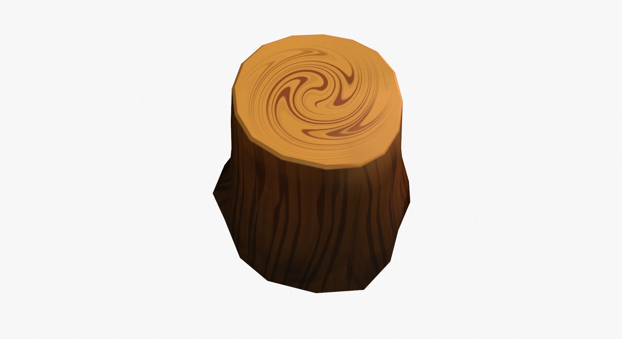 Cartoon Bole Low-poly 3D model_1