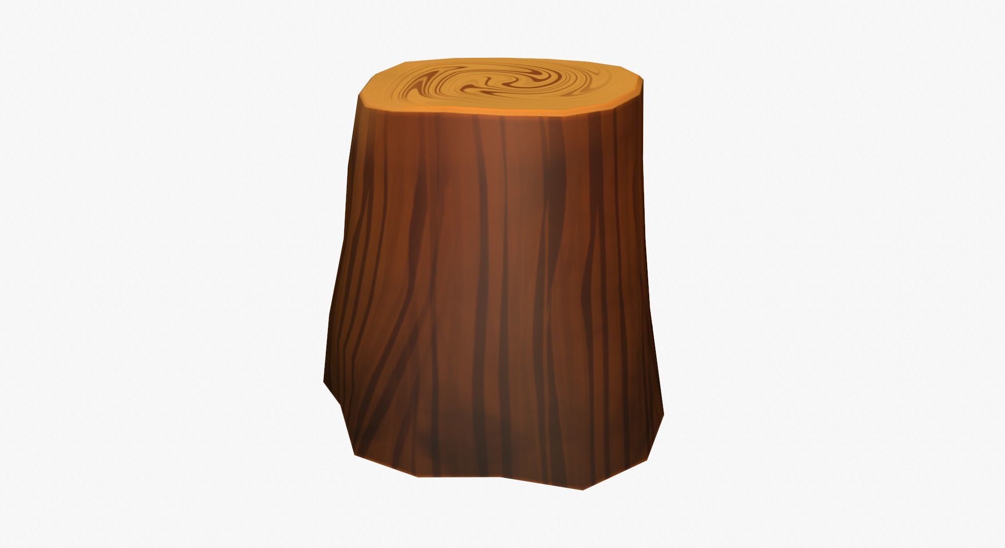 Cartoon Bole Low-poly 3D model_3