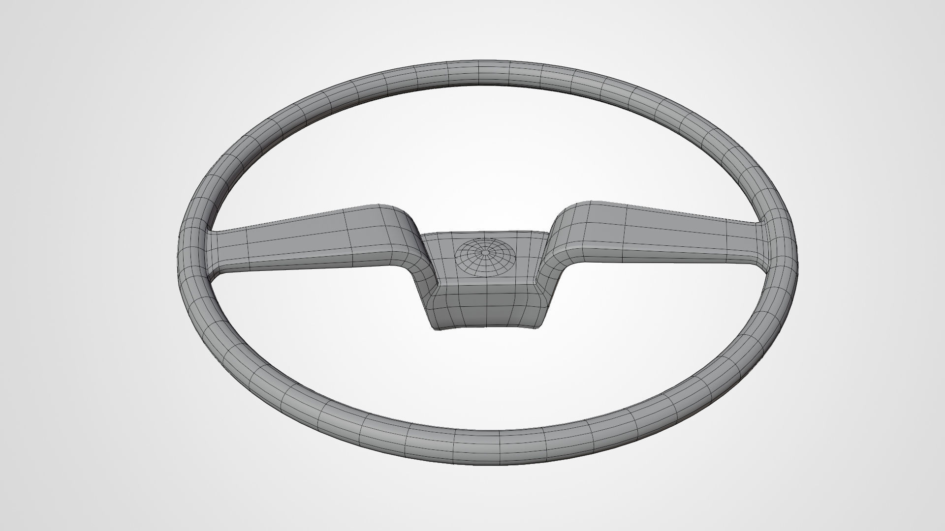 6 Indian bus steering in 3d Low-poly 3D model_9