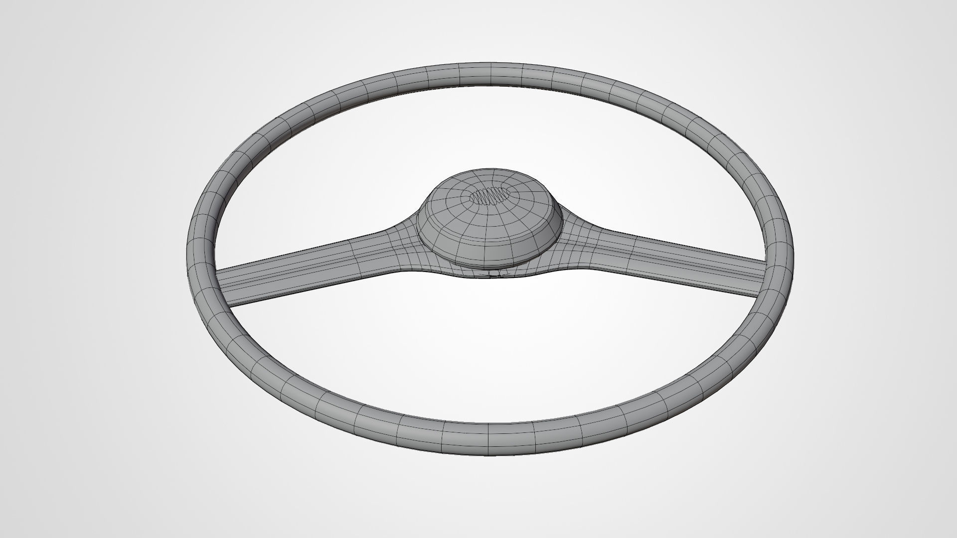 6 Indian bus steering in 3d Low-poly 3D model_5
