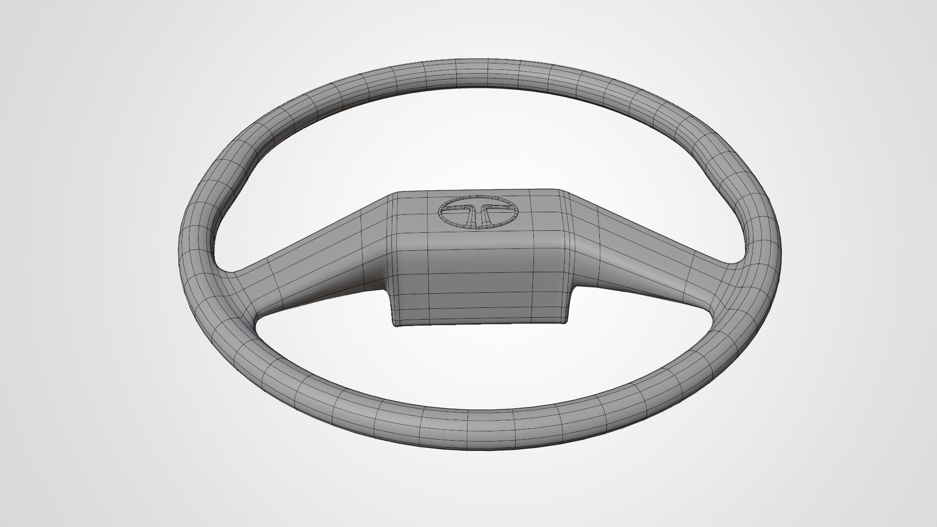 6 Indian bus steering in 3d Low-poly 3D model_13