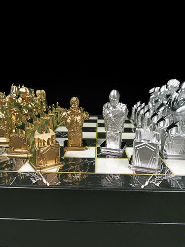 Batman Versus Joker Chess Set- Batman Chess Set-Joker Chess Set 3D print model