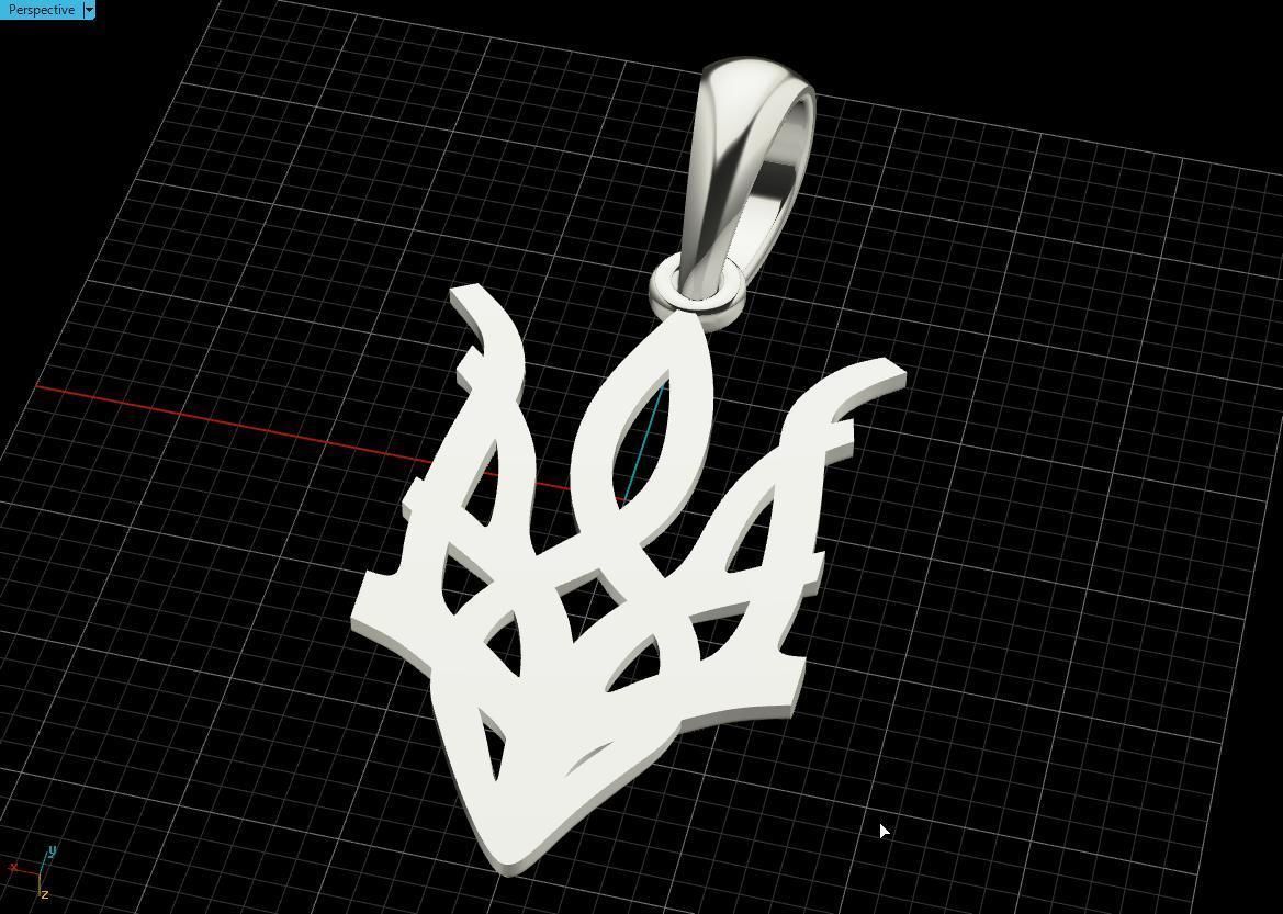 Ukrainian Trident 3D print model_16