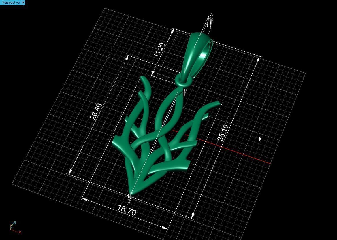 Ukrainian Trident 3D print model_20