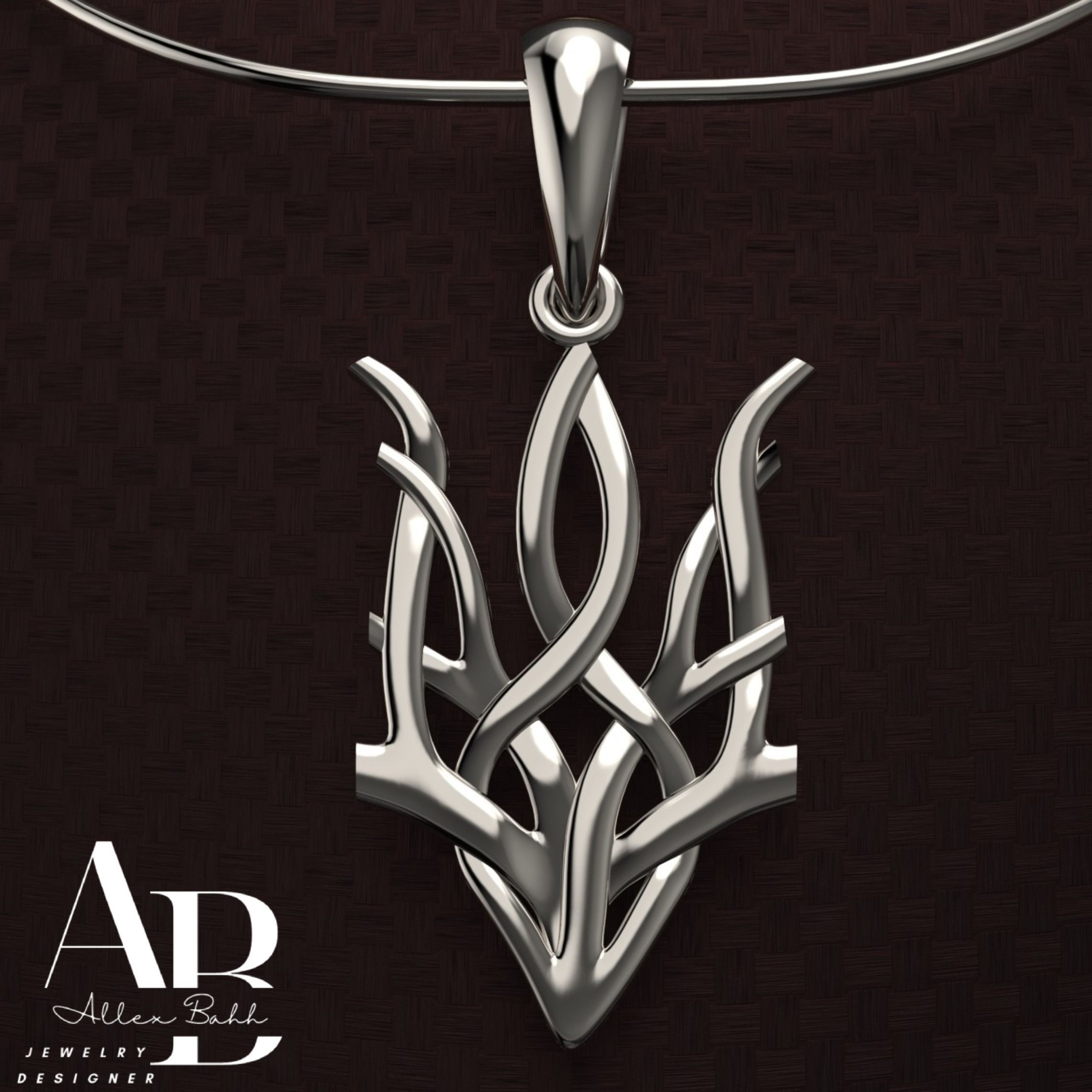 Ukrainian Trident 3D print model_2