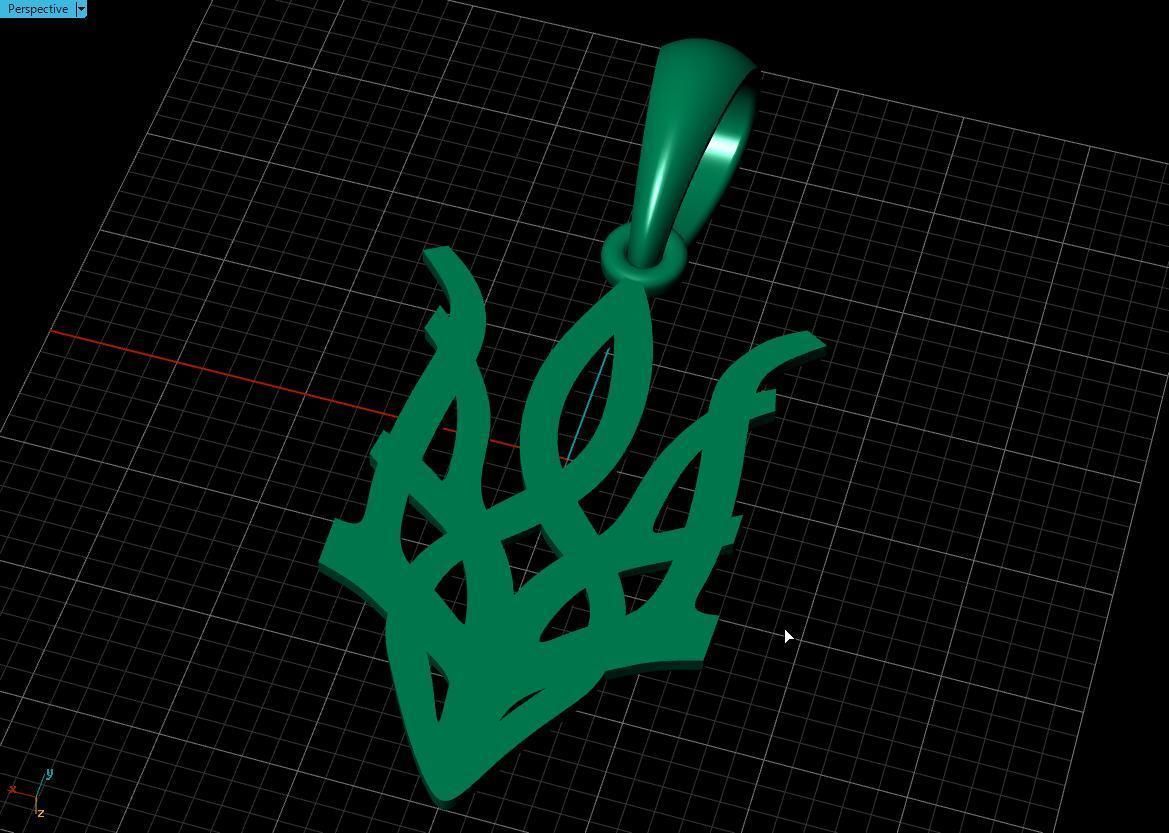 Ukrainian Trident 3D print model_8