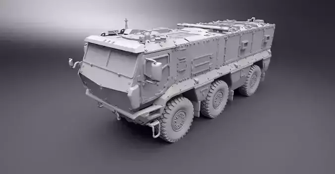 Kamaz Typhoon Scale model 3D print model