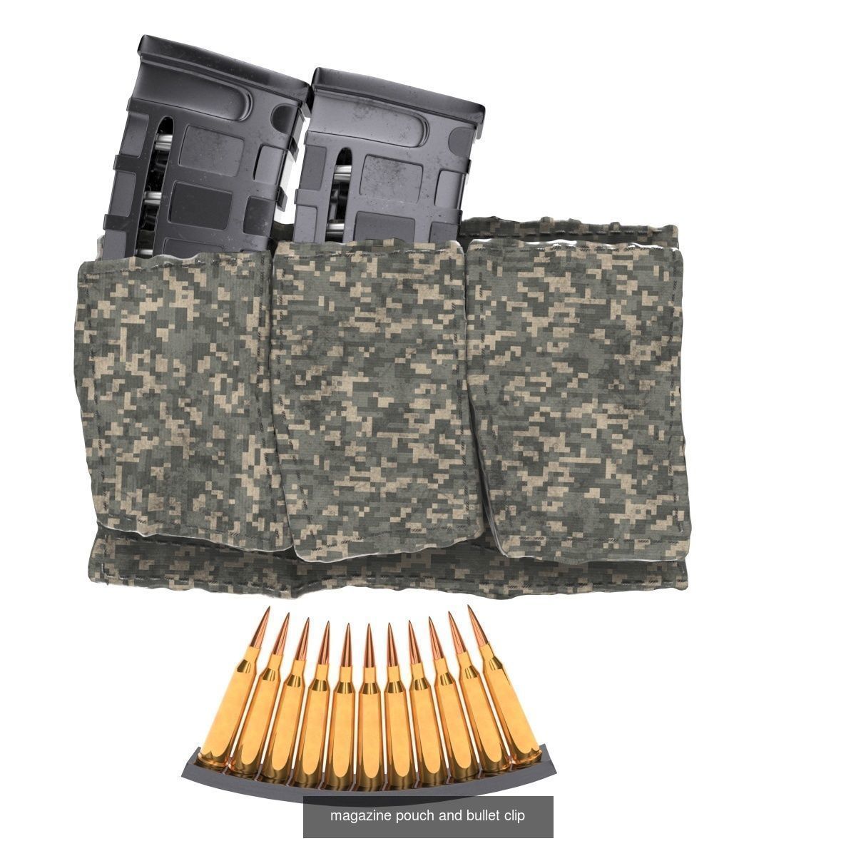 magazine holder set 3D Model Collection_4