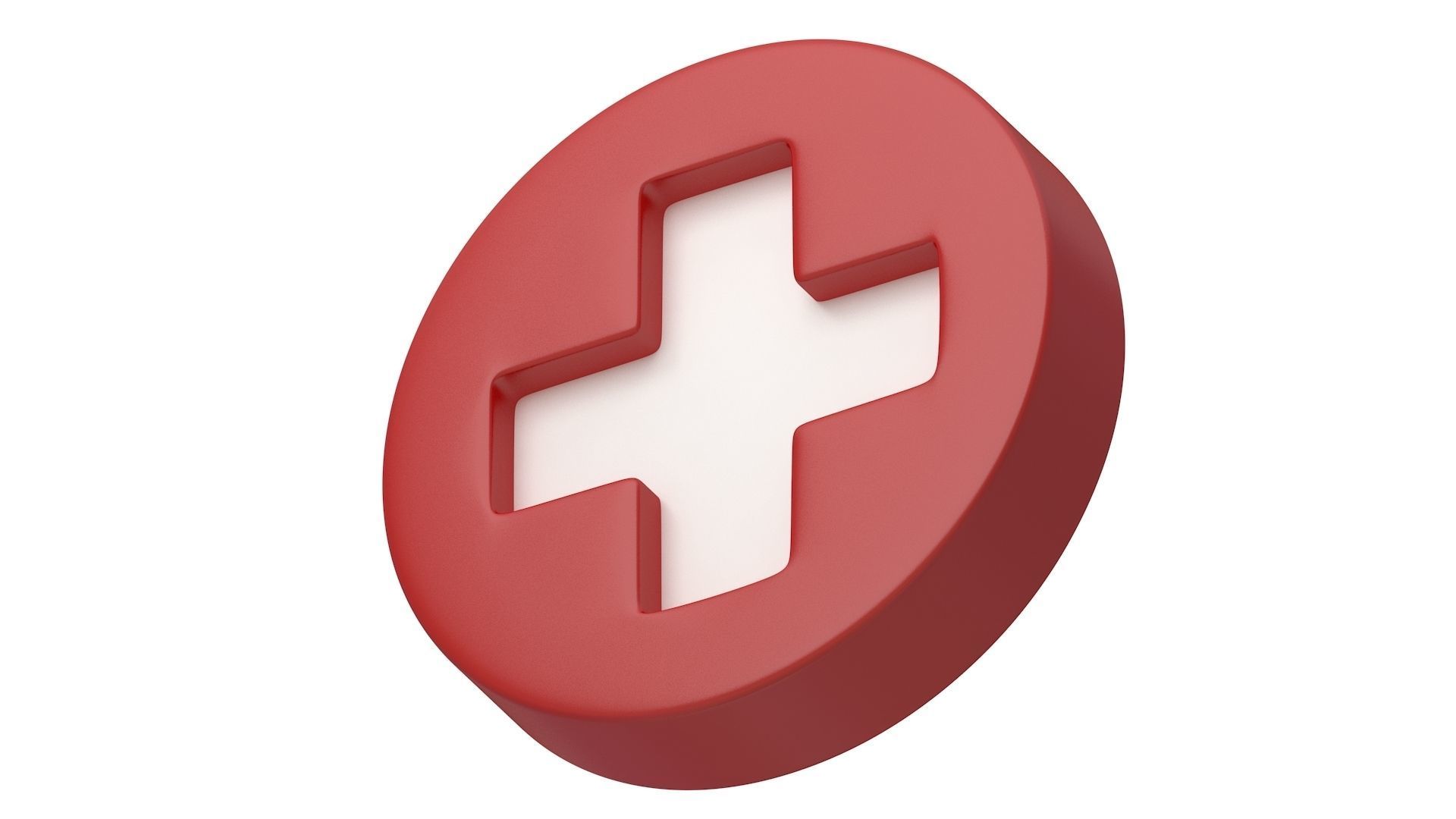 First Aid Kit logo 3D model_5