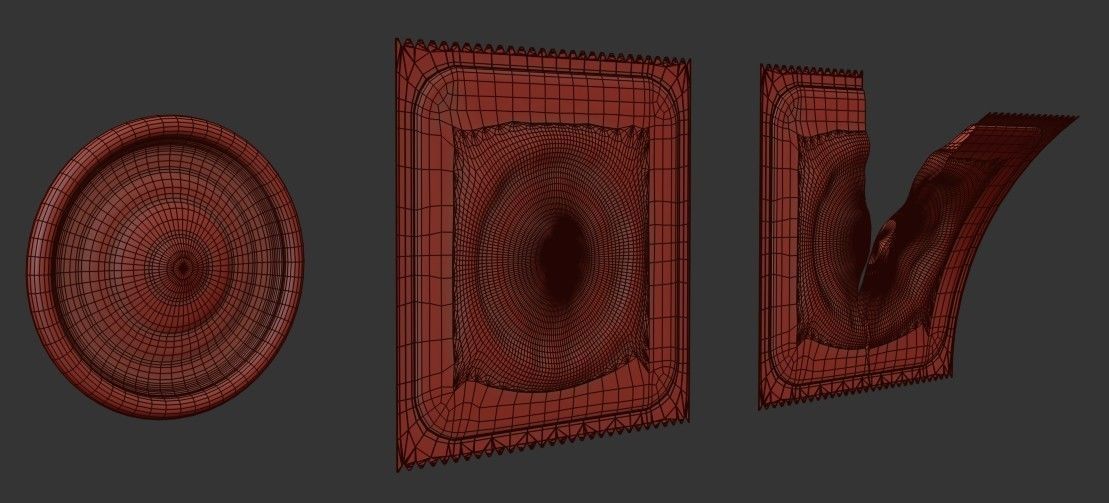 Condom Pack PBR Low-poly 3D model_12