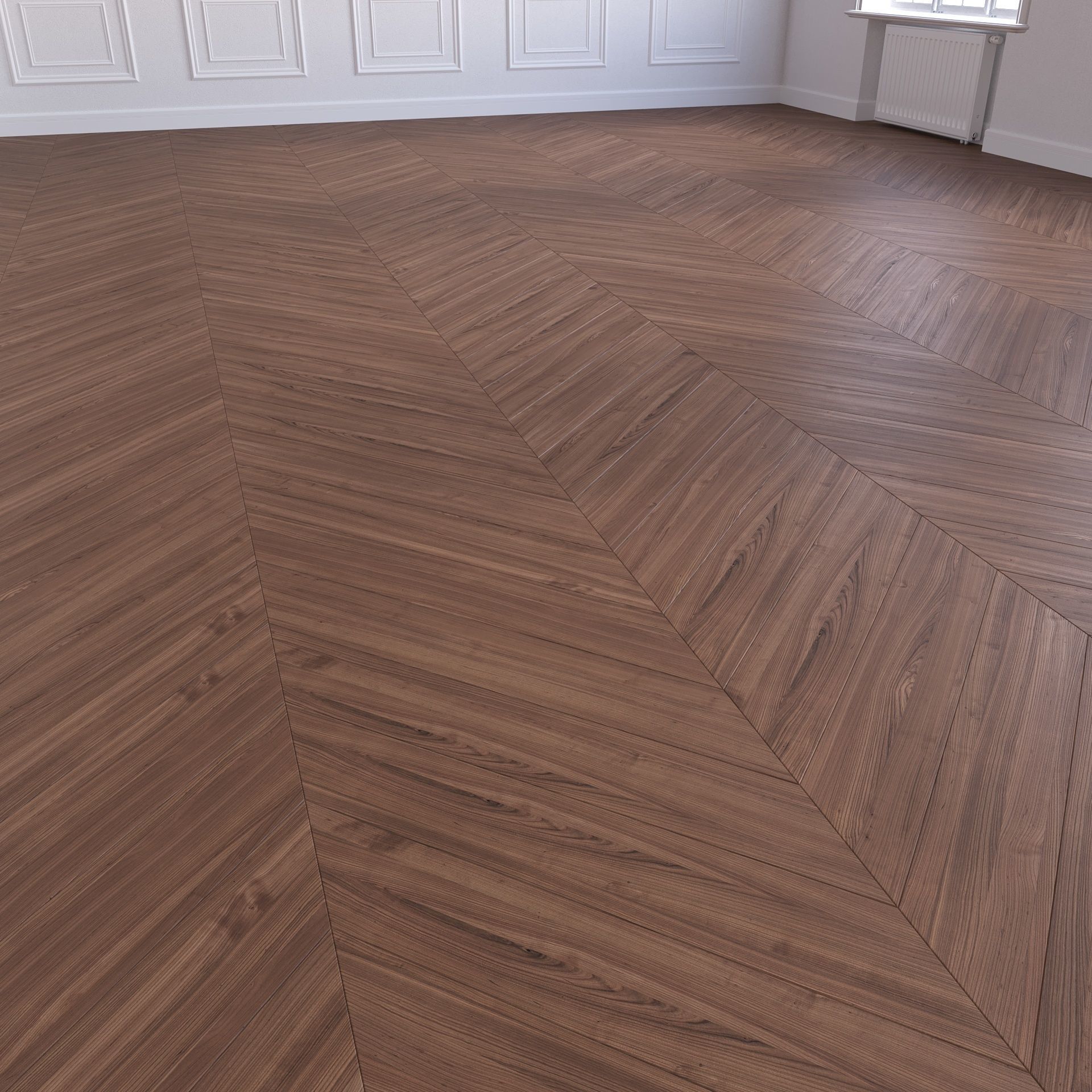 Parquet - Laminate - Wooden floor 6 in 1 3D model_28