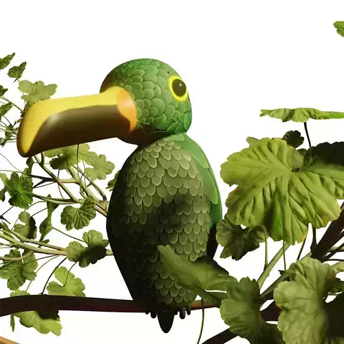 Mexican Green Toucan 