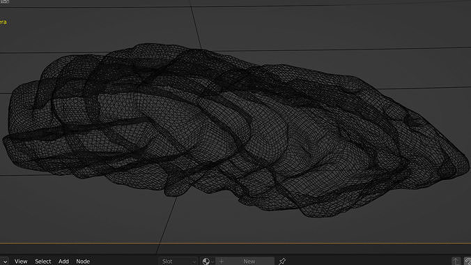 Sliced or cut Scandinavian bread with seeds raisins and sesame 3D model 7